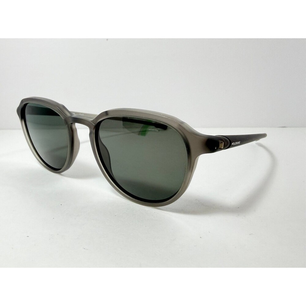 MOLESKINE MS7005 Gray Round Plastic Frames Grey Polarized Lens Sunglasses
